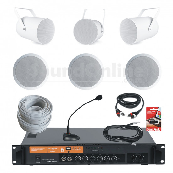 Garage / Fuel Station Sound System Kit